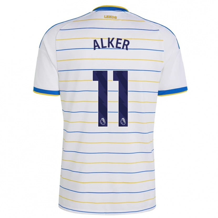 Danxen Mænd Samuel Alker #11 Rød Gul Blå Hjemmebane Spillertrøjer 2026/27 Trøje T-Shirt