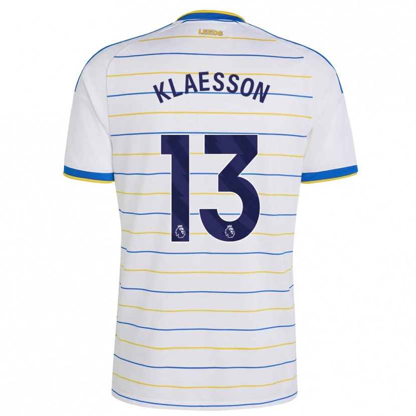 Danxen Mænd Kristoffer Klaesson #13 Rød Gul Blå Hjemmebane Spillertrøjer 2026/27 Trøje T-Shirt