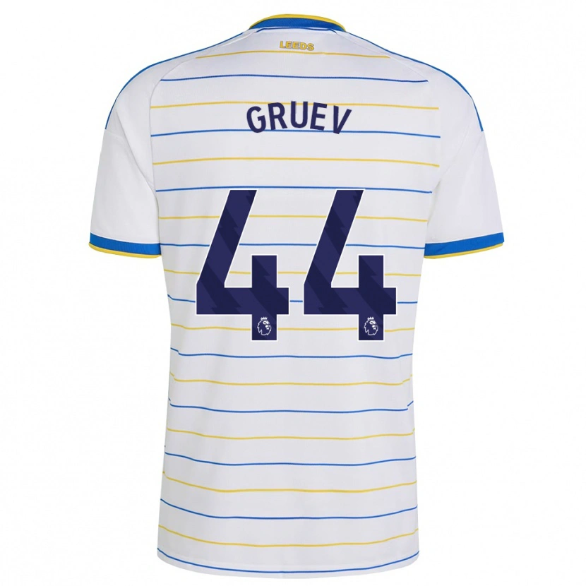 Danxen Mænd Ilia Gruev #44 Rød Gul Blå Hjemmebane Spillertrøjer 2026/27 Trøje T-Shirt