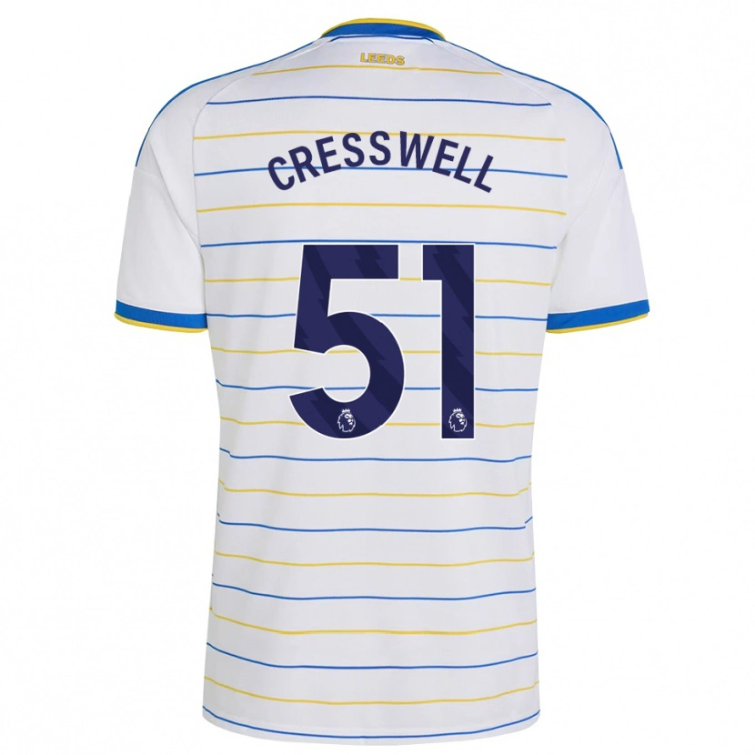 Danxen Mænd Alfie Cresswell #51 Rød Gul Blå Hjemmebane Spillertrøjer 2026/27 Trøje T-Shirt