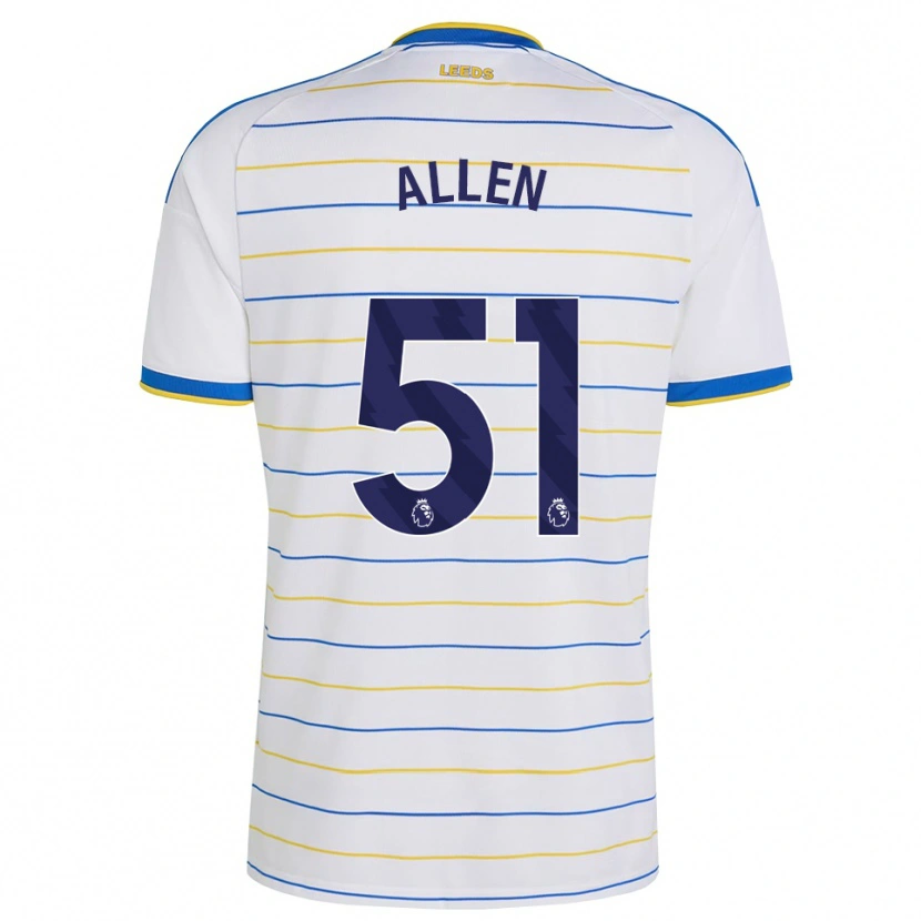 Danxen Mænd Charlie Allen #51 Rød Gul Blå Hjemmebane Spillertrøjer 2026/27 Trøje T-Shirt