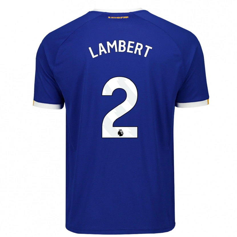 Danxen Mænd Rocco Lambert #2 Blå Hvid Gul Hjemmebane Spillertrøjer 2026/27 Trøje T-Shirt