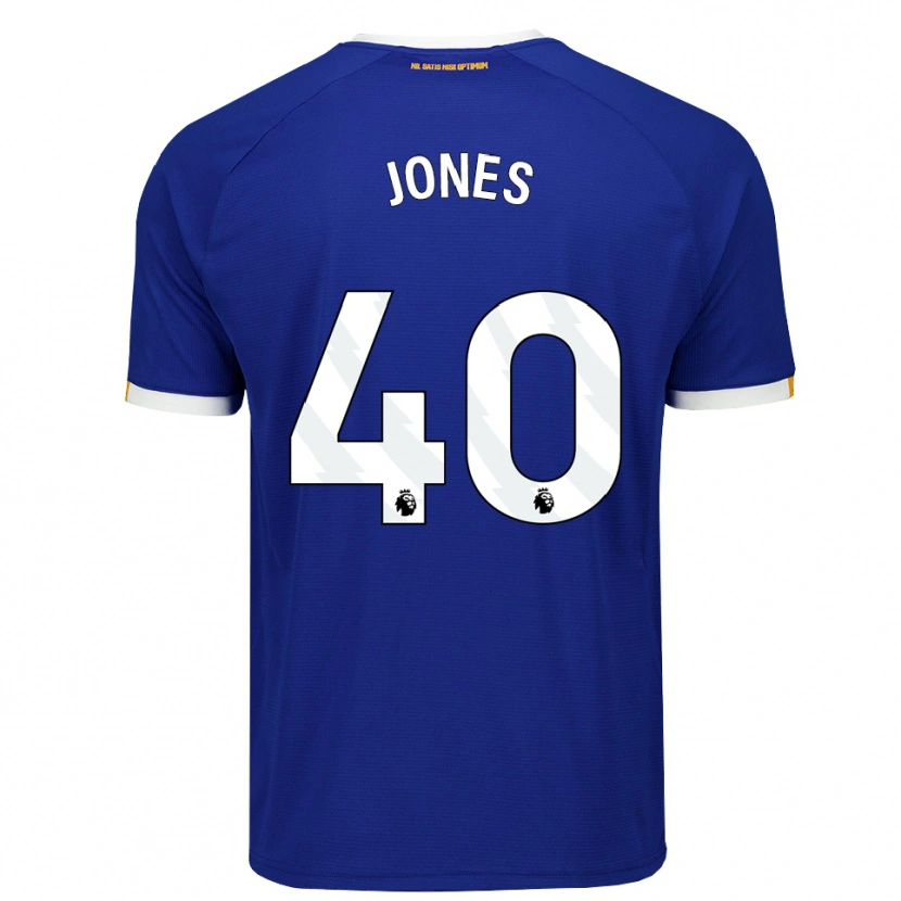 Danxen Mænd Ellie Jones #40 Blå Hvid Gul Hjemmebane Spillertrøjer 2026/27 Trøje T-Shirt