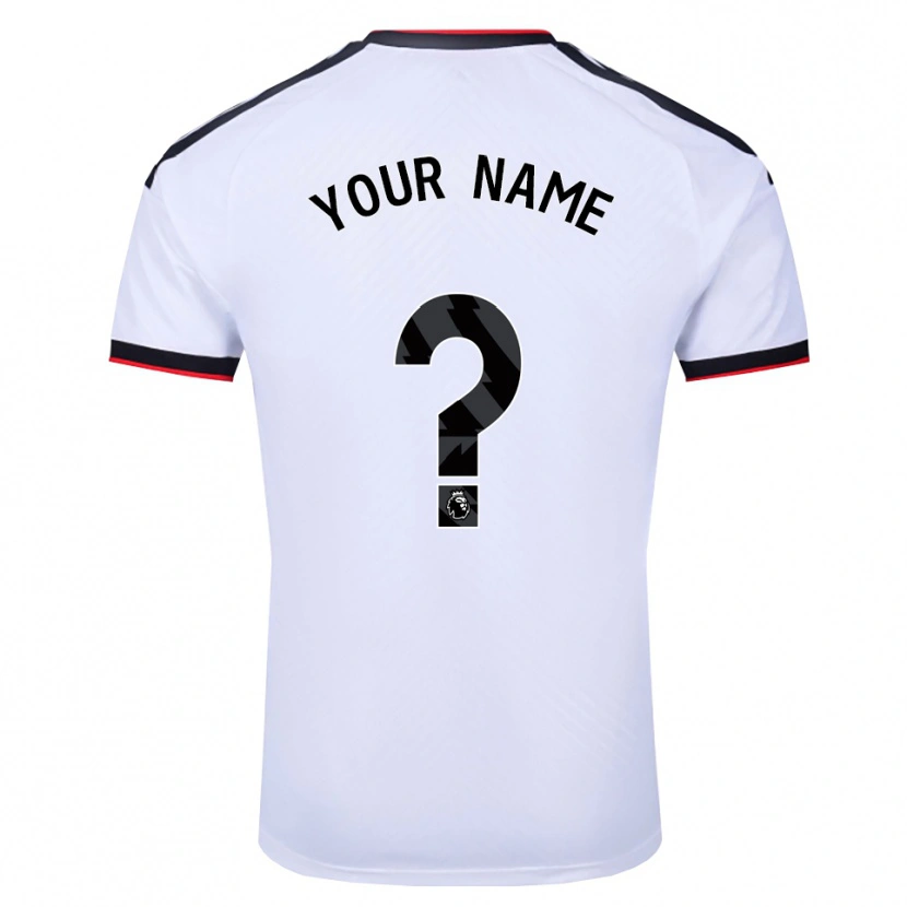 Danxen Mænd Dit Navn #0 Hvid Sort Rød Hjemmebane Spillertrøjer 2026/27 Trøje T-Shirt