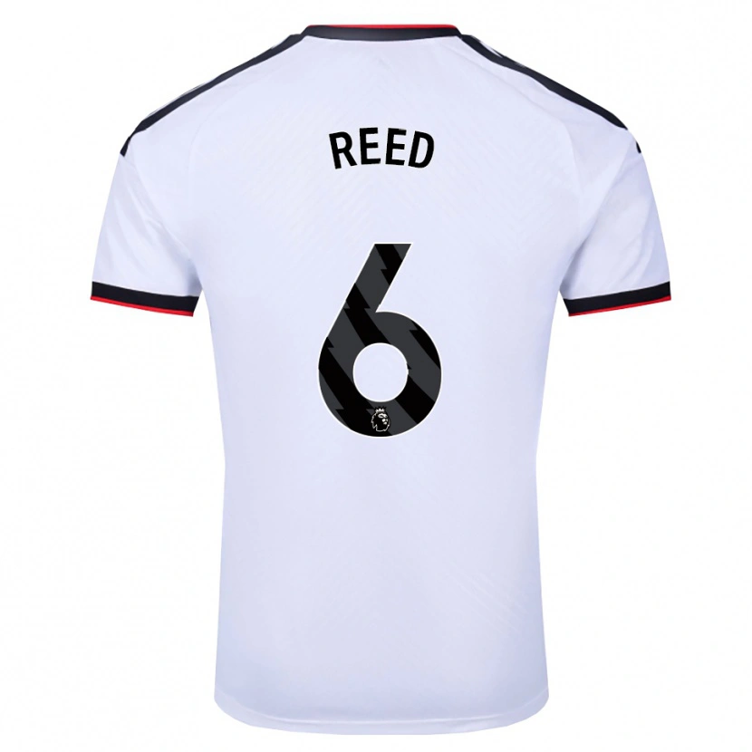 Danxen Mænd Harrison Reed #6 Hvid Sort Rød Hjemmebane Spillertrøjer 2026/27 Trøje T-Shirt