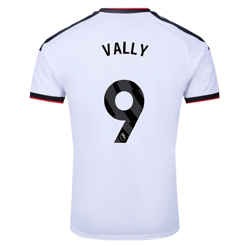 Danxen Mænd Khai Vally #9 Hvid Sort Rød Hjemmebane Spillertrøjer 2026/27 Trøje T-Shirt
