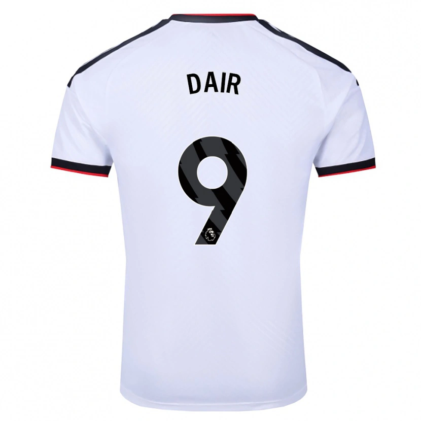 Danxen Mænd Brodie Dair #9 Hvid Sort Rød Hjemmebane Spillertrøjer 2026/27 Trøje T-Shirt
