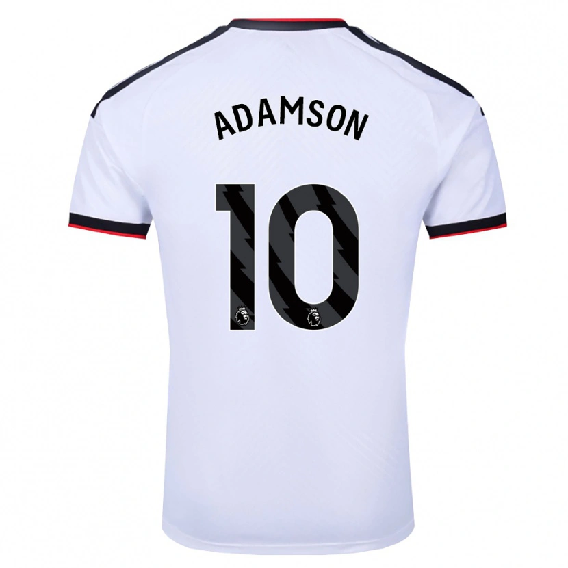 Danxen Mænd Sasha Adamson #10 Hvid Sort Rød Hjemmebane Spillertrøjer 2026/27 Trøje T-Shirt