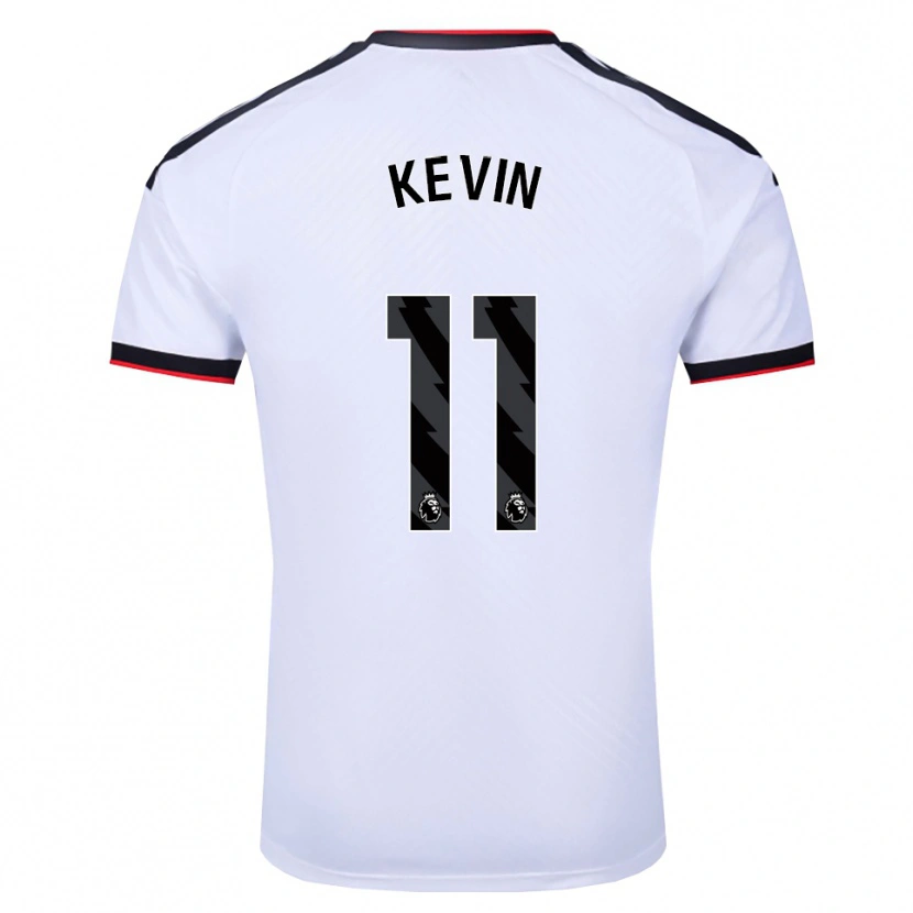 Danxen Mænd Kevin Santos Lopes De Macedo #11 Hvid Sort Rød Hjemmebane Spillertrøjer 2026/27 Trøje T-Shirt