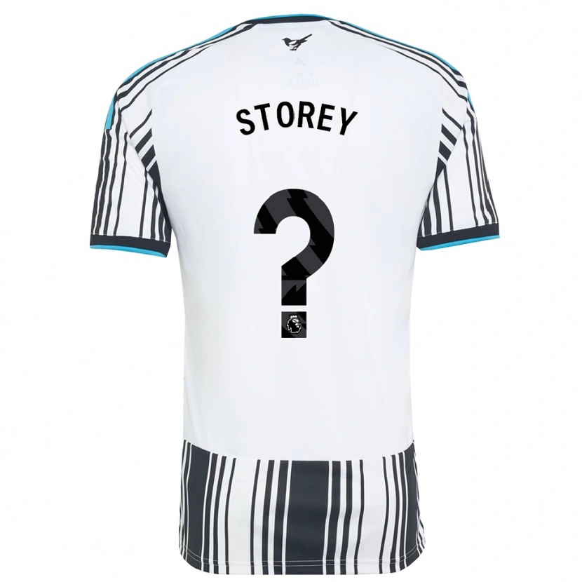 Danxen Mænd Sam Storey #0 Himmelblå Sort Hvid Hjemmebane Spillertrøjer 2026/27 Trøje T-Shirt