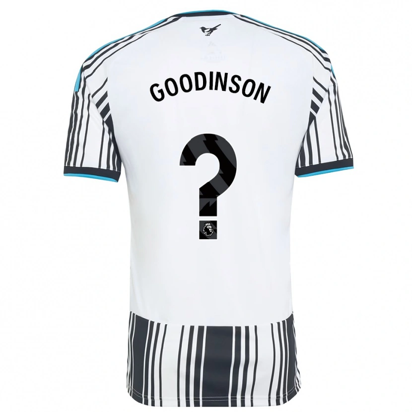 Danxen Mænd Archie Goodinson #0 Himmelblå Sort Hvid Hjemmebane Spillertrøjer 2026/27 Trøje T-Shirt