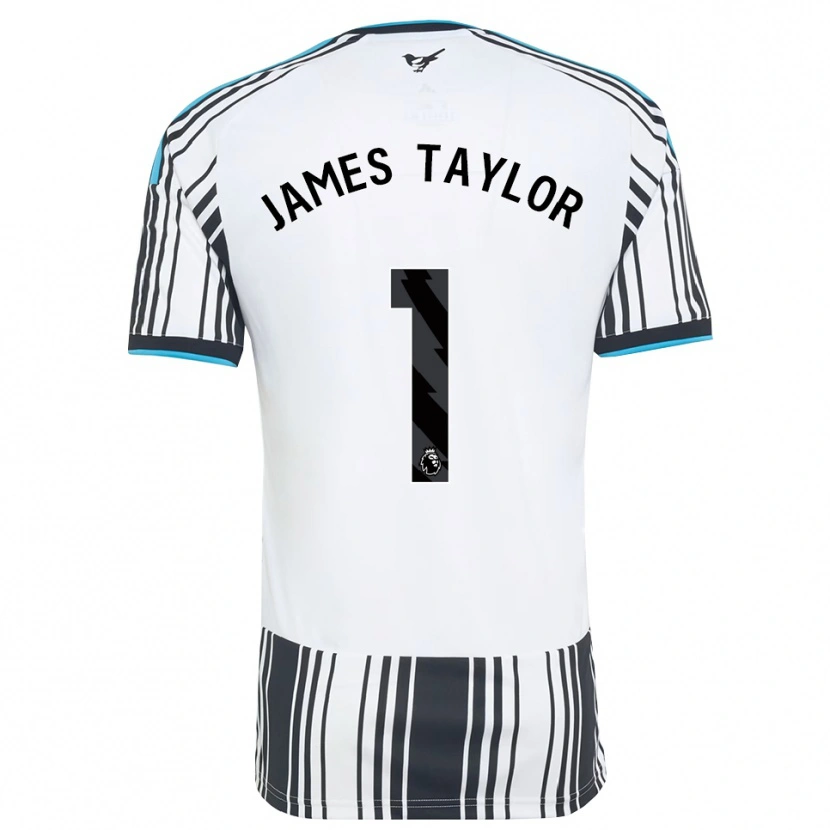 Danxen Mænd James Taylor #1 Himmelblå Sort Hvid Hjemmebane Spillertrøjer 2026/27 Trøje T-Shirt