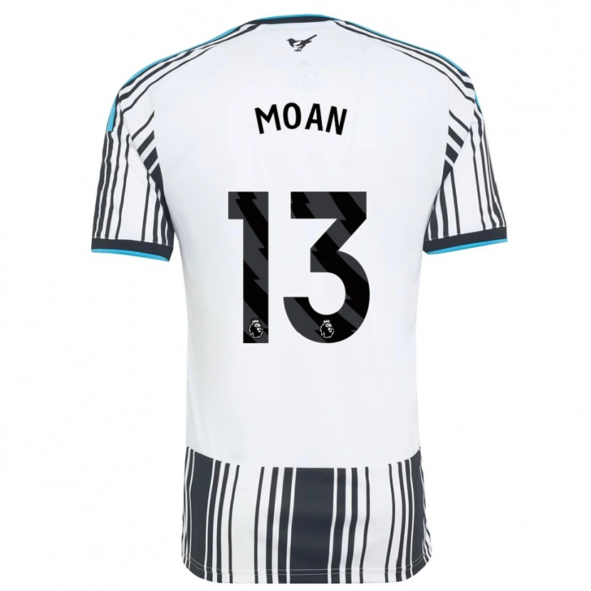 Danxen Mænd Claudia Moan #13 Himmelblå Sort Hvid Hjemmebane Spillertrøjer 2026/27 Trøje T-Shirt