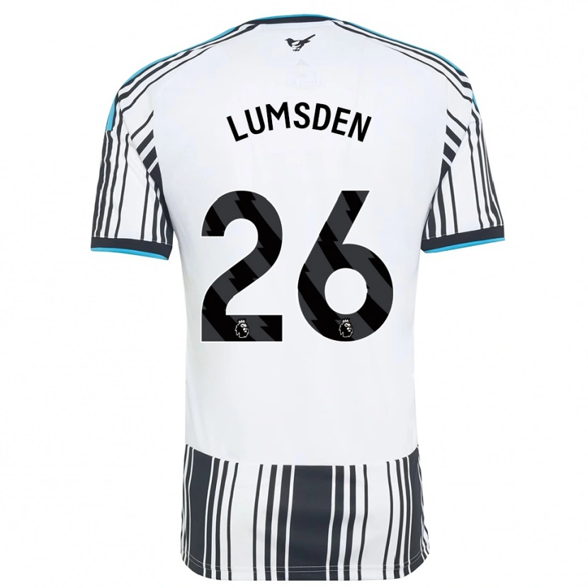 Danxen Mænd Beth Lumsden #26 Himmelblå Sort Hvid Hjemmebane Spillertrøjer 2026/27 Trøje T-Shirt