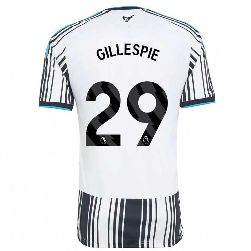 Danxen Mænd Mark Gillespie #29 Himmelblå Sort Hvid Hjemmebane Spillertrøjer 2026/27 Trøje T-Shirt