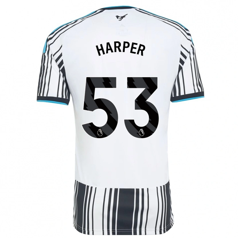 Danxen Mænd Fraser Harper #53 Himmelblå Sort Hvid Hjemmebane Spillertrøjer 2026/27 Trøje T-Shirt