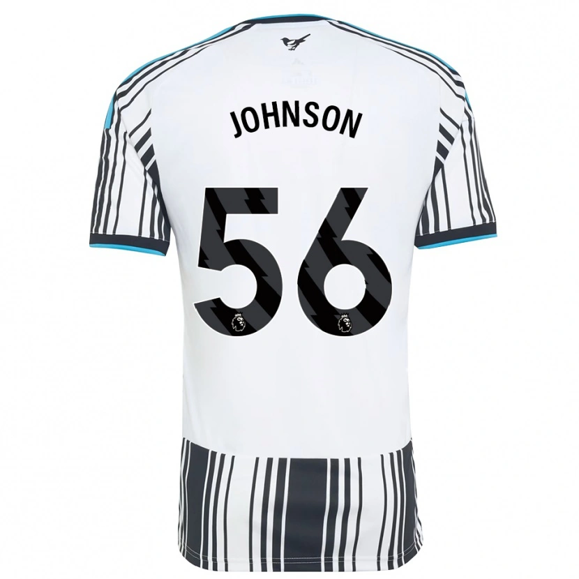 Danxen Mænd Henry Johnson #56 Himmelblå Sort Hvid Hjemmebane Spillertrøjer 2026/27 Trøje T-Shirt