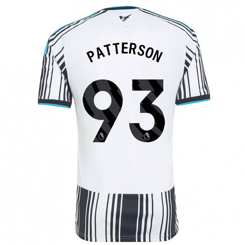 Danxen Mænd Jack Patterson #93 Himmelblå Sort Hvid Hjemmebane Spillertrøjer 2026/27 Trøje T-Shirt