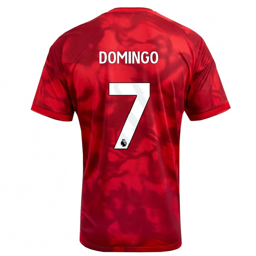 Danxen Mænd Sophie Domingo #7 Karmin Hvid Hjemmebane Spillertrøjer 2026/27 Trøje T-Shirt