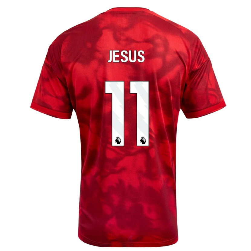 Danxen Mænd Igor Jesus #11 Karmin Hvid Hjemmebane Spillertrøjer 2026/27 Trøje T-Shirt