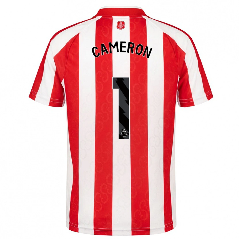 Danxen Mænd Dan Cameron #1 Rød Hvid Sort Hjemmebane Spillertrøjer 2026/27 Trøje T-Shirt