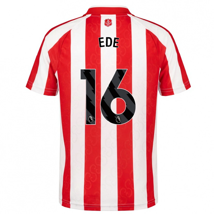 Danxen Mænd Grace Ede #16 Rød Hvid Sort Hjemmebane Spillertrøjer 2026/27 Trøje T-Shirt
