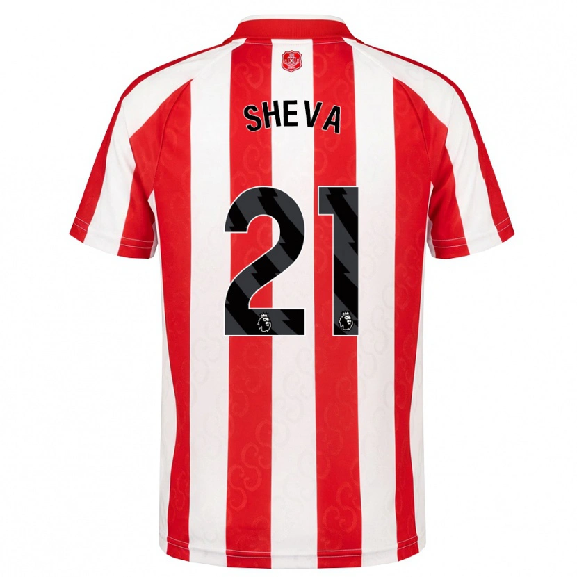 Danxen Mænd Marissa Sheva #21 Rød Hvid Sort Hjemmebane Spillertrøjer 2026/27 Trøje T-Shirt