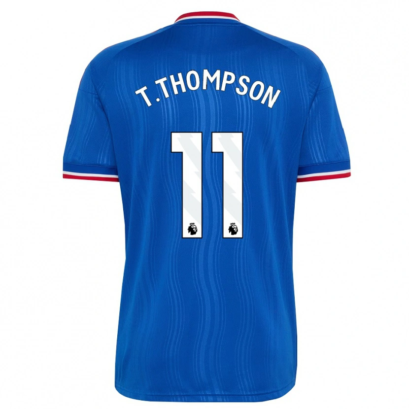 Danxen Mænd Tynan Thompson #11 Blå Hvid Rød Udebane Spillertrøjer 2026/27 Trøje T-Shirt