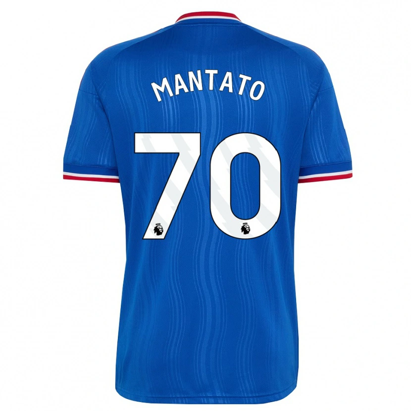 Danxen Mænd Bendito Mantato #70 Blå Hvid Rød Udebane Spillertrøjer 2026/27 Trøje T-Shirt