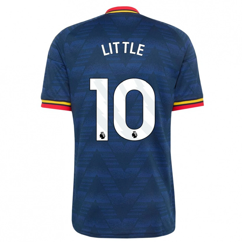Danxen Mænd Kim Little #10 Midnatsblå Gul Rød Udebane Spillertrøjer 2026/27 Trøje T-Shirt