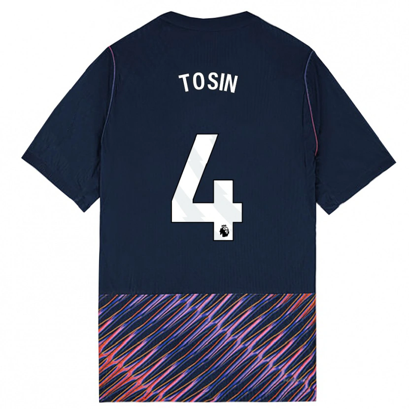 Danxen Mænd Tosin Adarabioyo #4 Kongeblå Hvid Udebane Spillertrøjer 2026/27 Trøje T-Shirt