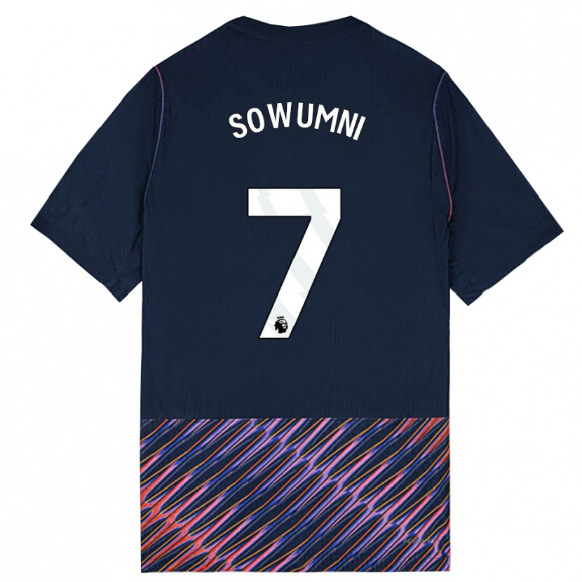 Danxen Mænd Elisha Sowunmi #7 Kongeblå Hvid Udebane Spillertrøjer 2026/27 Trøje T-Shirt
