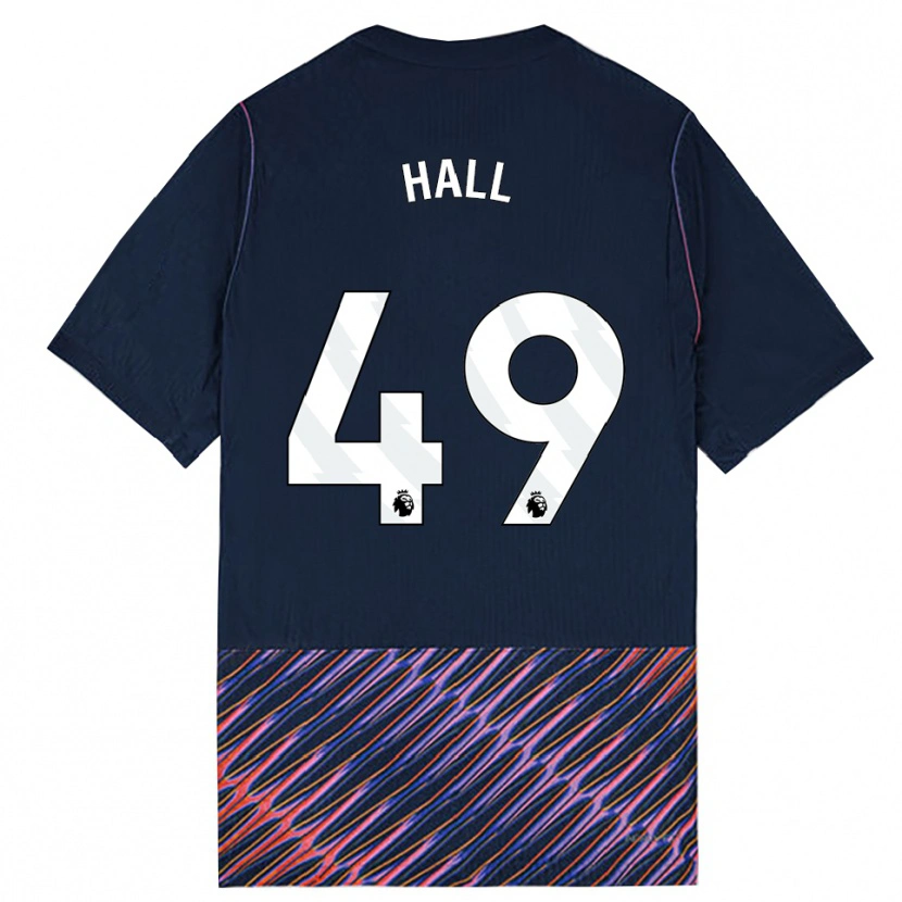 Danxen Mænd Tyrese Hall #49 Kongeblå Hvid Udebane Spillertrøjer 2026/27 Trøje T-Shirt