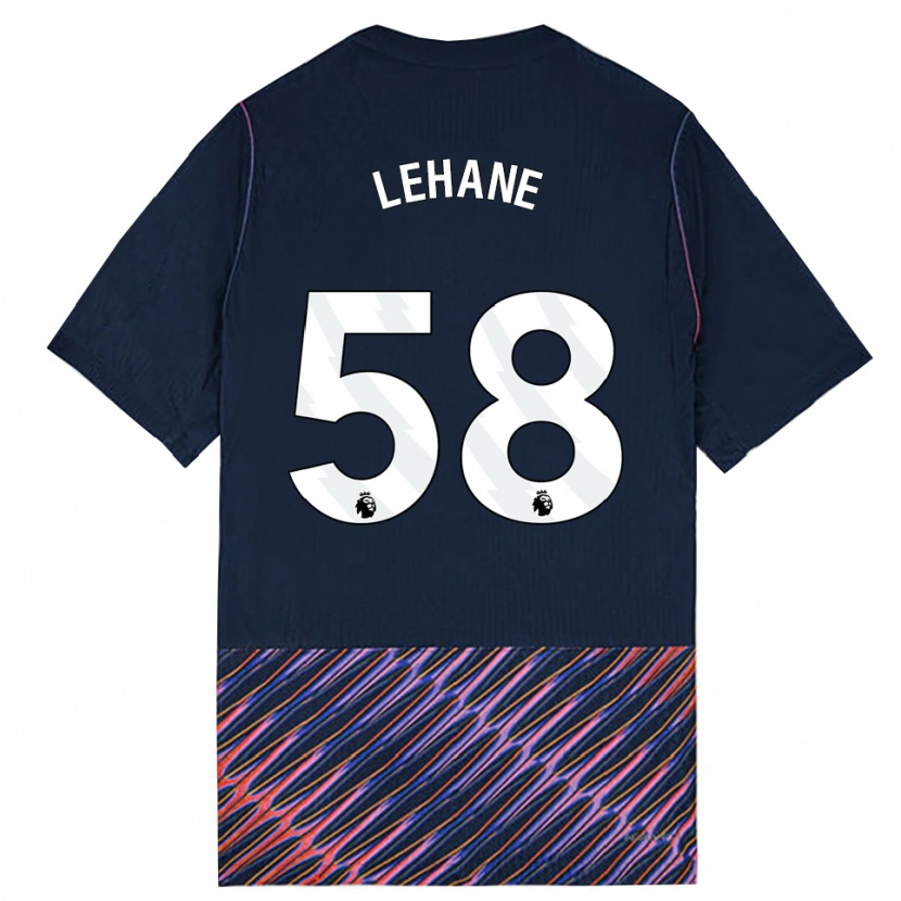 Danxen Mænd Ellis Lehane #58 Kongeblå Hvid Udebane Spillertrøjer 2026/27 Trøje T-Shirt