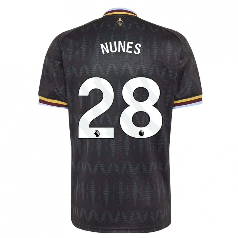 Danxen Mænd Gabi Nunes #28 Kornblomstblå Sort Gul Udebane Spillertrøjer 2026/27 Trøje T-Shirt