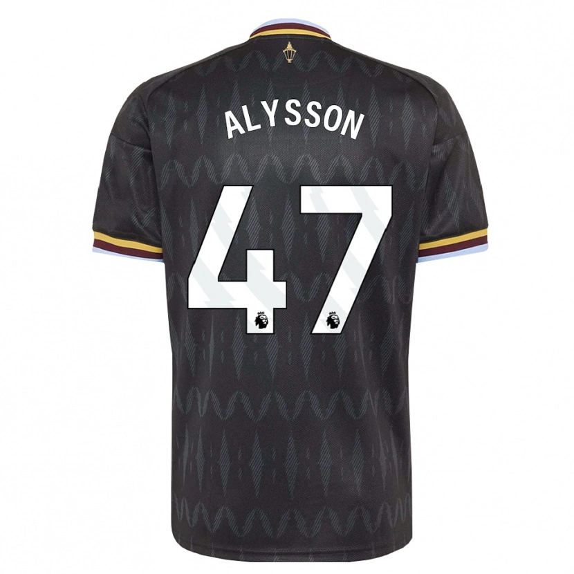 Danxen Mænd Alysson Edward Franco Da Rocha #47 Kornblomstblå Sort Gul Udebane Spillertrøjer 2026/27 Trøje T-Shirt