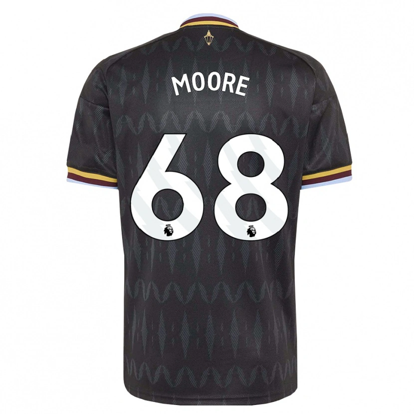 Danxen Mænd Kobei Moore #68 Kornblomstblå Sort Gul Udebane Spillertrøjer 2026/27 Trøje T-Shirt