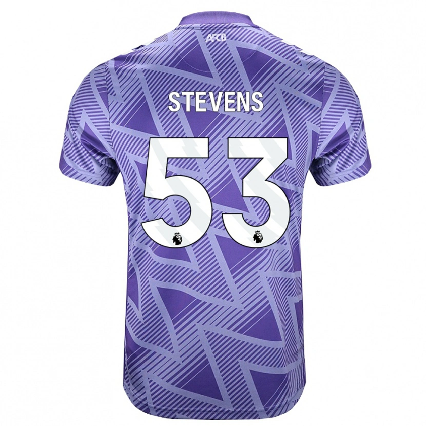 Danxen Mænd Charlie Stevens #53 Blegviolrød Hvid Udebane Spillertrøjer 2026/27 Trøje T-Shirt