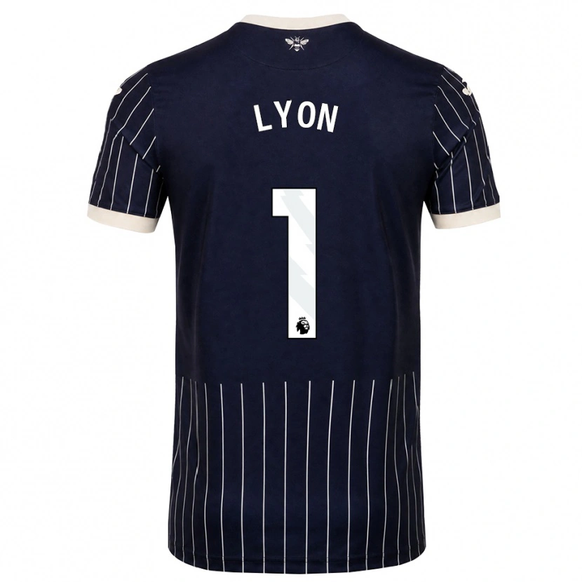 Danxen Mænd Felix Lyon #1 Sort Hvid Udebane Spillertrøjer 2026/27 Trøje T-Shirt