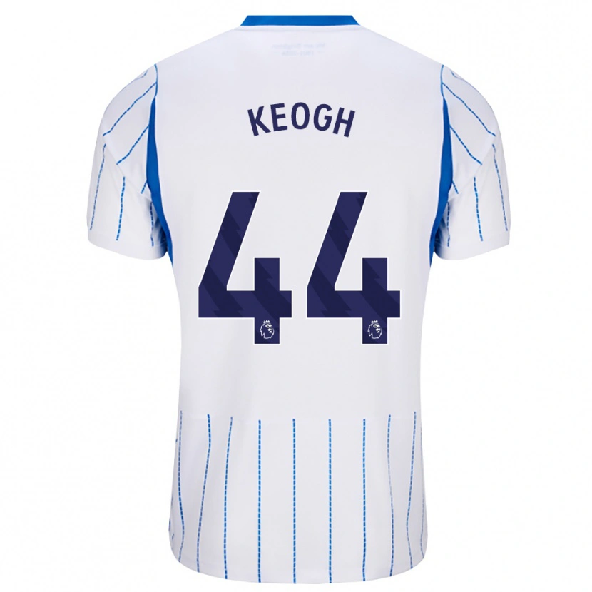 Danxen Mænd Sean Keogh #44 Jægerblå Hvid Udebane Spillertrøjer 2026/27 Trøje T-Shirt