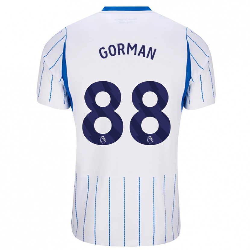 Danxen Mænd Ronnie Gorman #88 Jægerblå Hvid Udebane Spillertrøjer 2026/27 Trøje T-Shirt