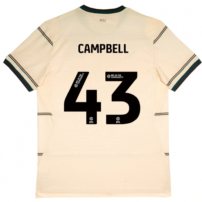 Danxen Mænd Murray Campbell #43 Beige Vinrød Udebane Spillertrøjer 2026/27 Trøje T-Shirt