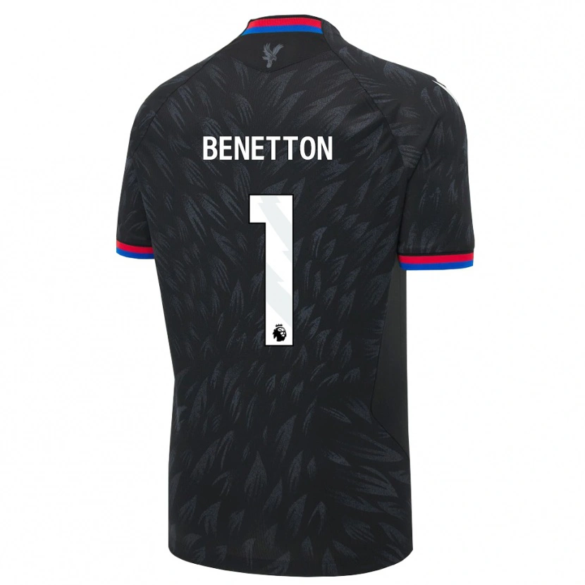Danxen Mænd Lucca Benetton #1 Sort Blå Rød Udebane Spillertrøjer 2026/27 Trøje T-Shirt