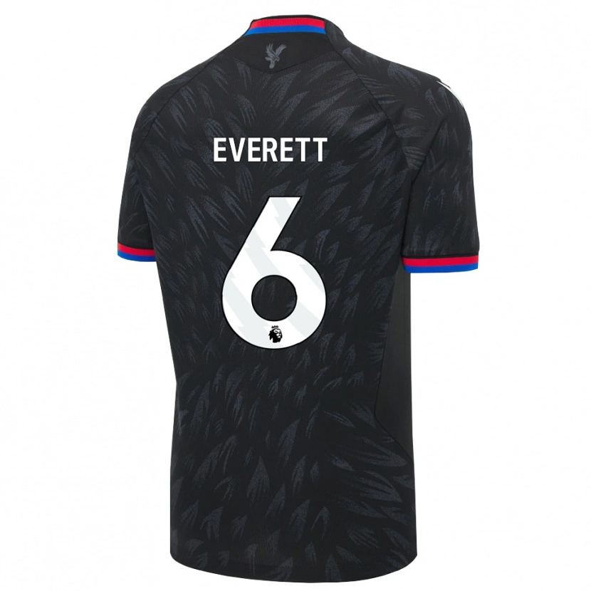 Danxen Mænd Aimee Everett #6 Sort Blå Rød Udebane Spillertrøjer 2026/27 Trøje T-Shirt