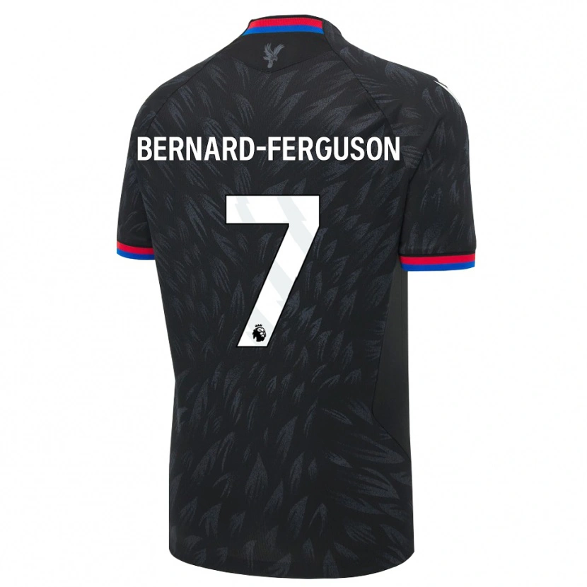 Danxen Mænd Makai Bernard-Ferguson #7 Sort Blå Rød Udebane Spillertrøjer 2026/27 Trøje T-Shirt