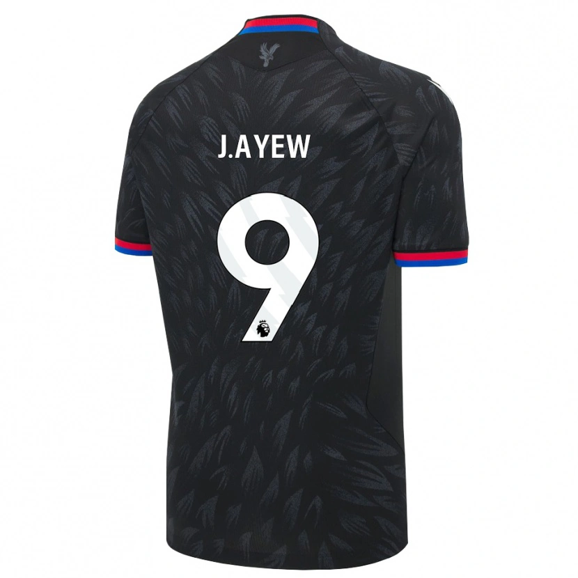 Danxen Mænd Jordan Ayew #9 Sort Blå Rød Udebane Spillertrøjer 2026/27 Trøje T-Shirt