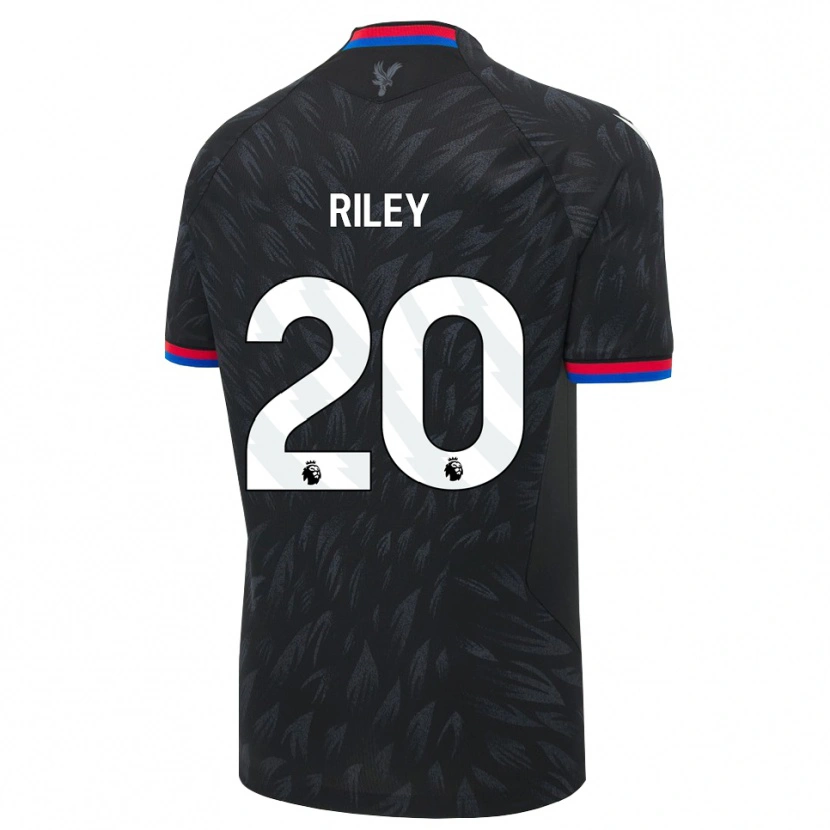 Danxen Mænd Indiah-Paige Riley #20 Sort Blå Rød Udebane Spillertrøjer 2026/27 Trøje T-Shirt