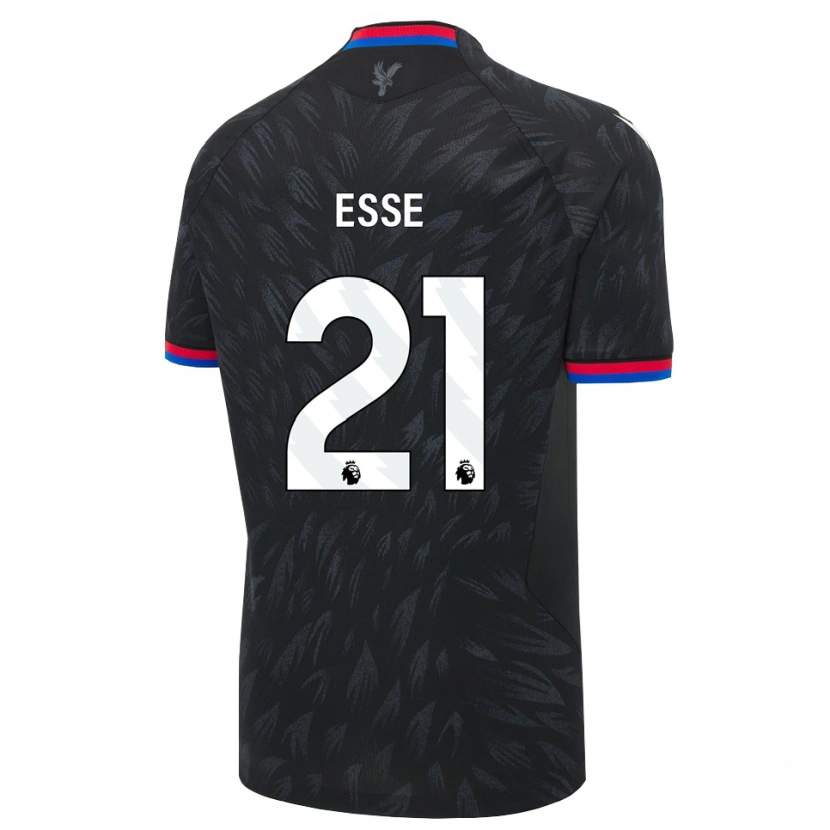 Danxen Mænd Romain Esse #21 Sort Blå Rød Udebane Spillertrøjer 2026/27 Trøje T-Shirt