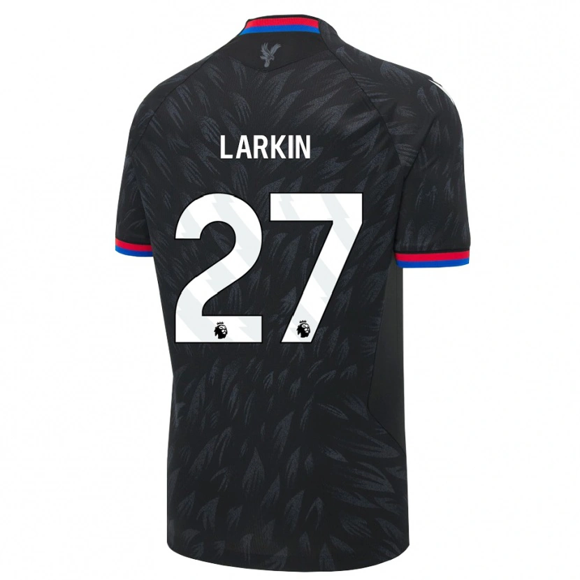 Danxen Mænd Abbie Larkin #27 Sort Blå Rød Udebane Spillertrøjer 2026/27 Trøje T-Shirt