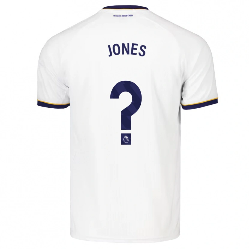 Danxen Mænd Edward Jones #0 Midnatsblå Hvid Gul Udebane Spillertrøjer 2026/27 Trøje T-Shirt